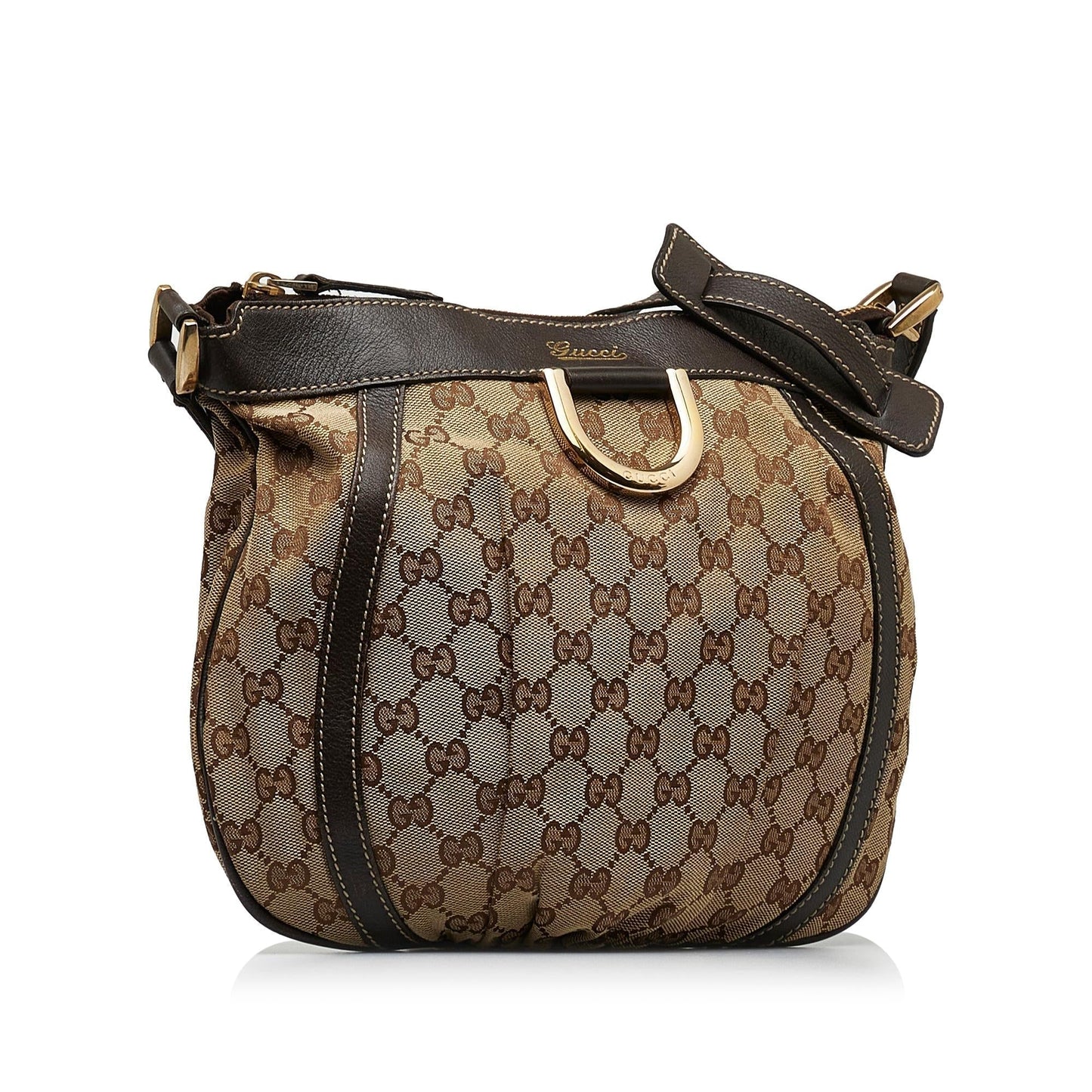 Gucci GG Canvas Abbey D-Ring Crossbody Bag (ThMn65)