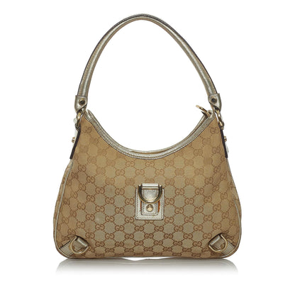 Gucci GG Canvas Abbey D-Ring Handbag (33715)