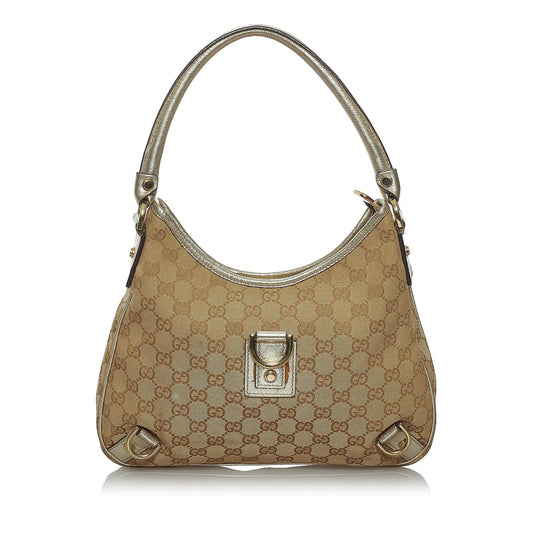 Gucci GG Canvas Abbey D-Ring Handbag (33715)