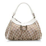 Gucci GG Canvas Abbey D-Ring Handbag (T3VHl9)