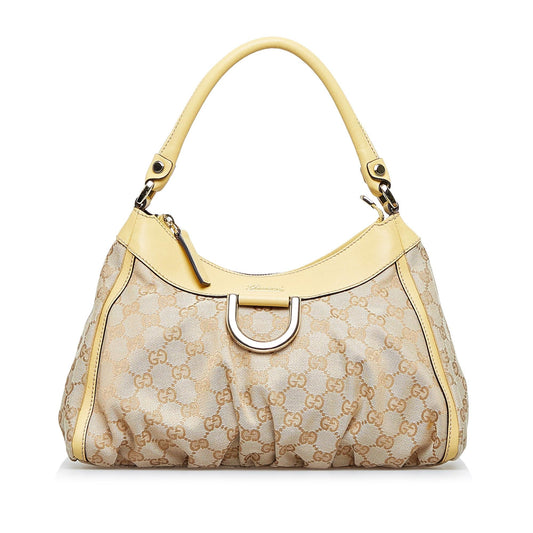 Gucci GG Canvas Abbey D-Ring Handbag (sfhAGG)