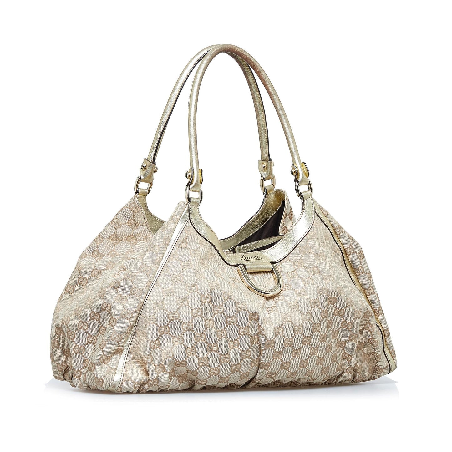 Gucci GG Canvas Abbey D-Ring Handbag (lm4hGR)