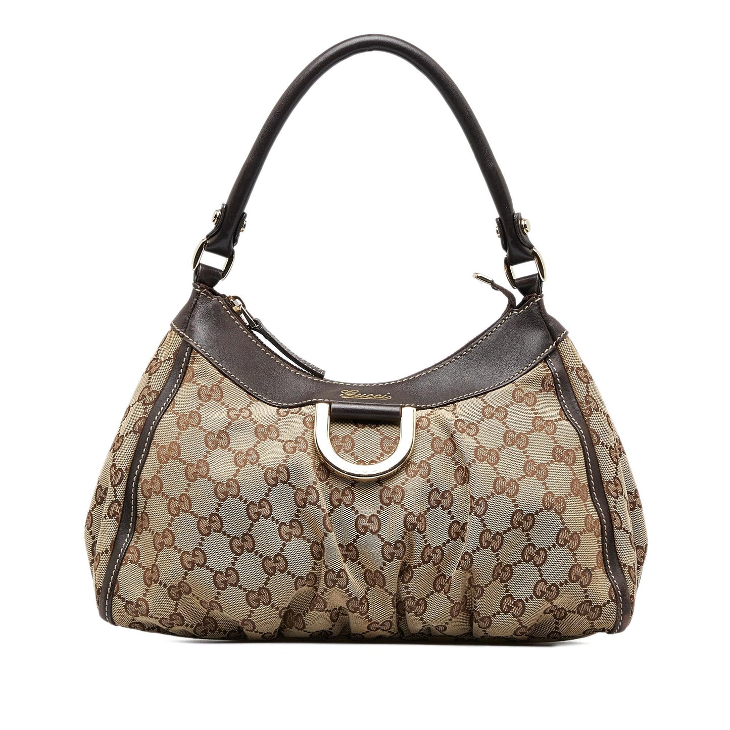Gucci GG Canvas Abbey D-Ring Handbag (9znrC6)