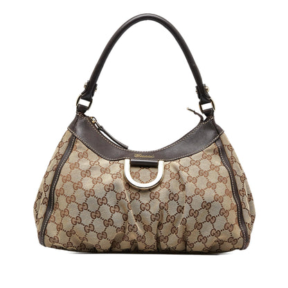 Gucci GG Canvas Abbey D-Ring Handbag (9znrC6)