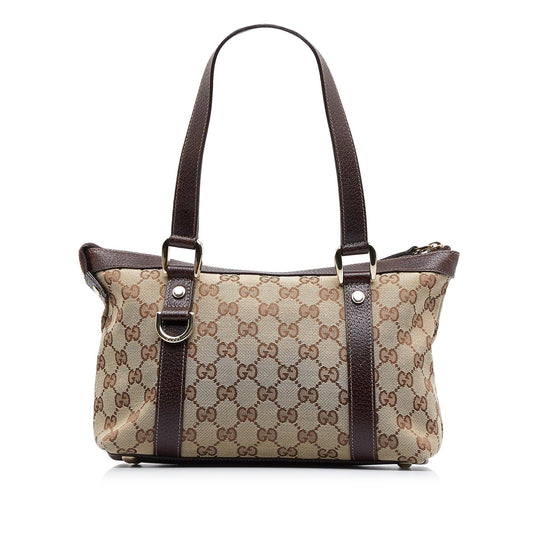 Gucci GG Canvas Abbey D-Ring Handbag (UGK58w)