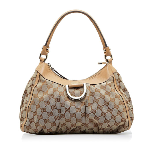 Gucci GG Canvas Abbey D-Ring Handbag (qiEaFg)