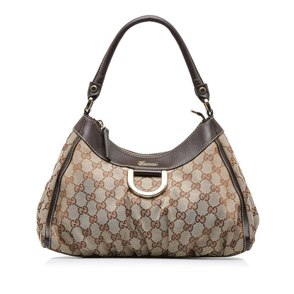 Gucci GG Canvas Abbey D-Ring Handbag (GBqf3P)