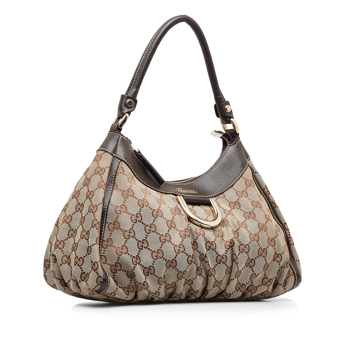 Gucci GG Canvas Abbey D-Ring Handbag (GBqf3P)