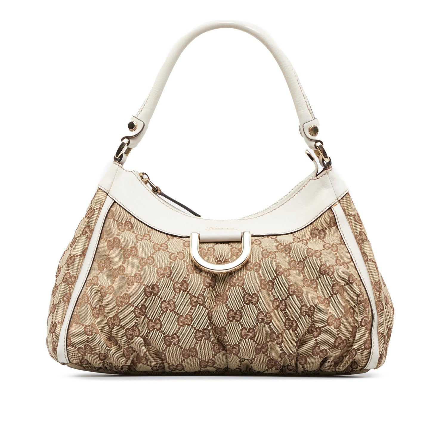 Gucci GG Canvas Abbey D-Ring Handbag (uQfxrh)