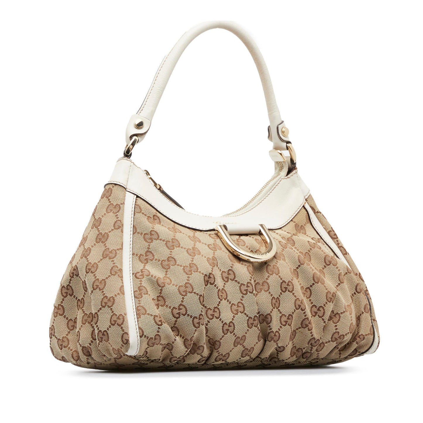 Gucci GG Canvas Abbey D-Ring Handbag (uQfxrh)