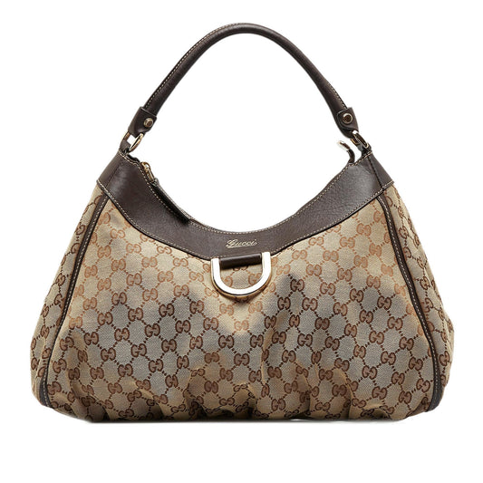 Gucci GG Canvas Abbey D-Ring Handbag (s9dIye)
