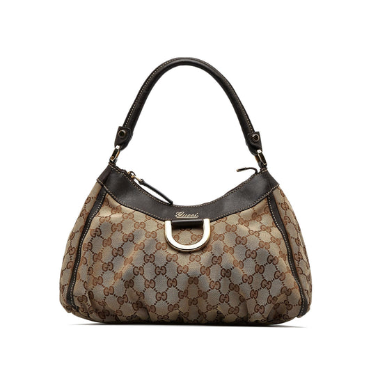 Gucci GG Canvas Abbey D-Ring Handbag (vki0C5)