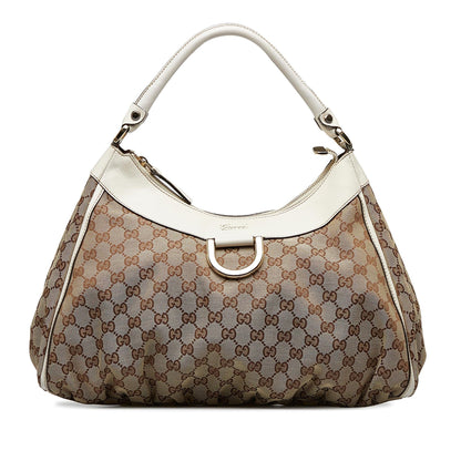 Gucci GG Canvas Abbey D-Ring Hobo (2f8JeY)