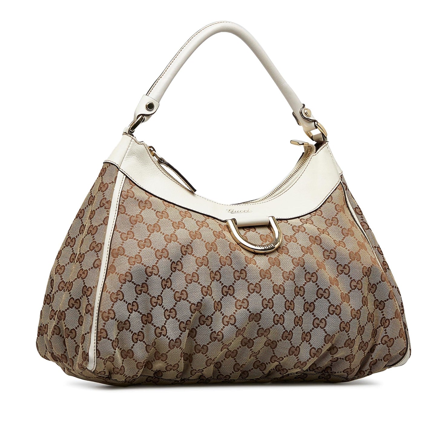 Gucci GG Canvas Abbey D-Ring Hobo (2f8JeY)