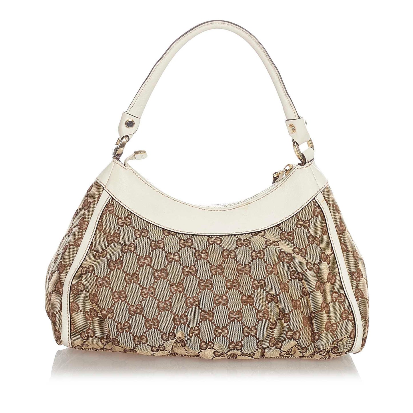 Gucci GG Canvas Abbey D-Ring Shoulder Bag (22689)