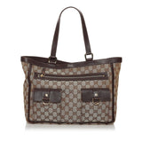 Gucci GG Canvas Abbey D-Ring Shoulder Bag (30118)