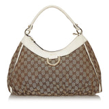 Gucci GG Canvas Abbey D-Ring Shoulder Bag (30184)
