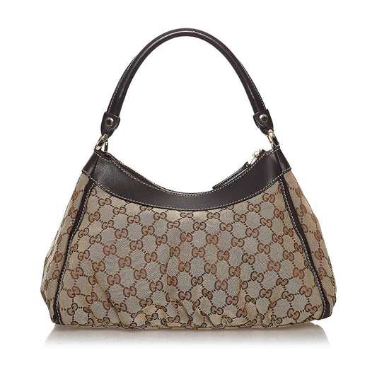 Gucci GG Canvas Abbey D-Ring Shoulder Bag (SHG-30748)