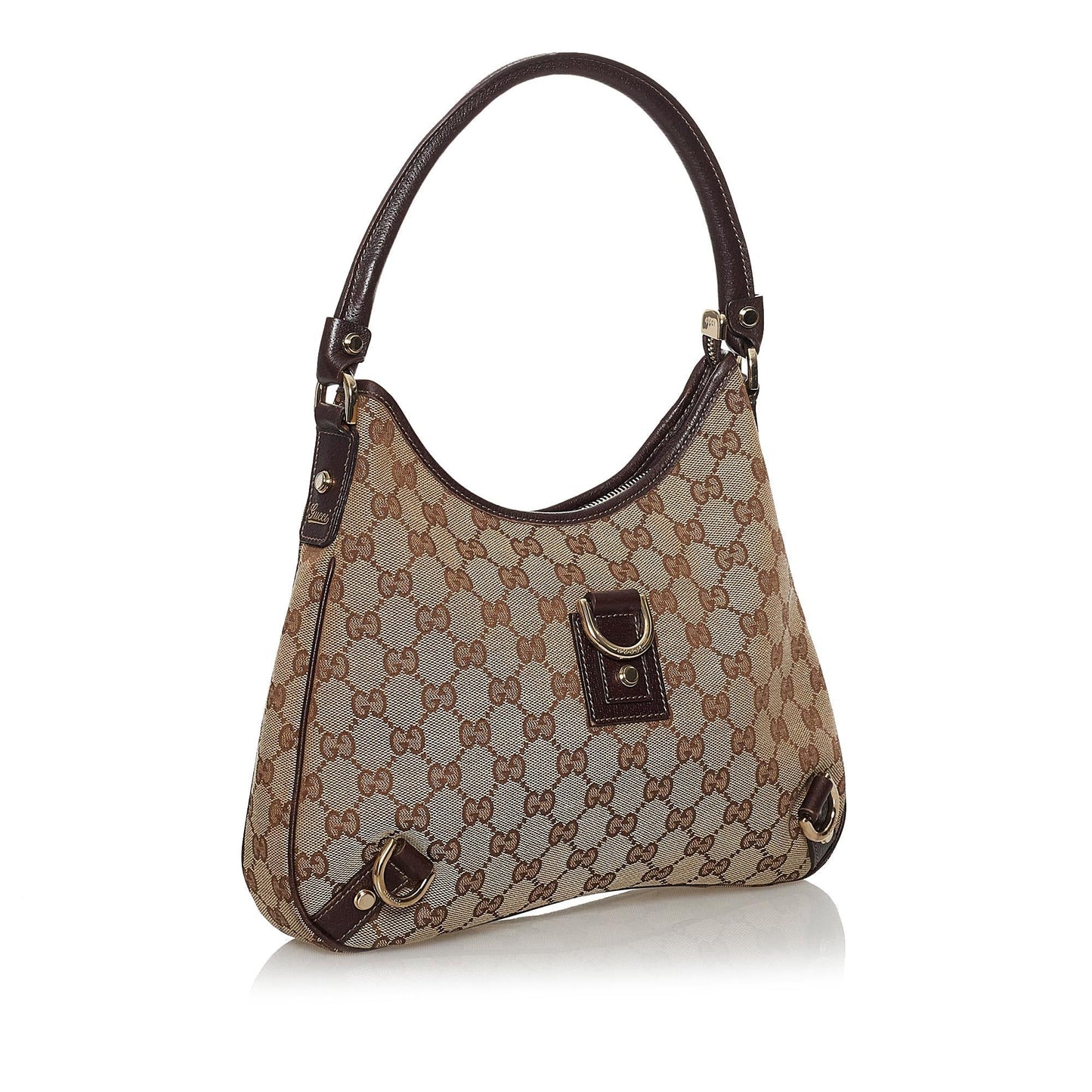 Gucci GG Canvas Abbey D-Ring Shoulder Bag (30808)