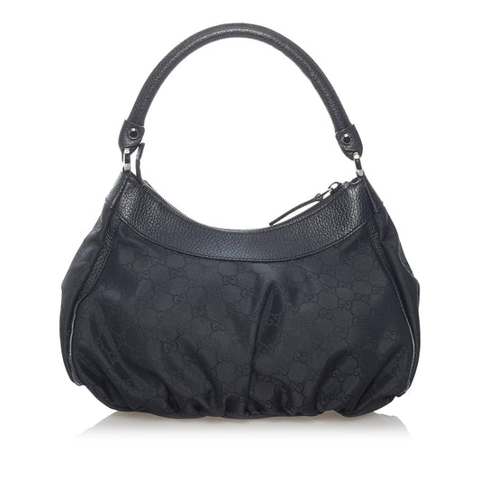 Gucci GG Canvas Abbey D-Ring Shoulder Bag (SHG-31187)