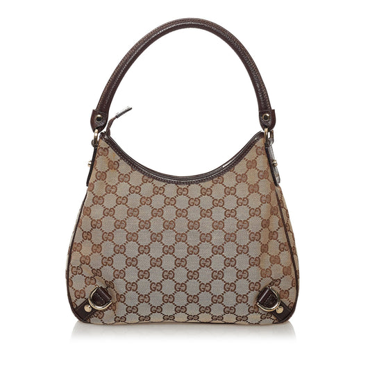 Gucci GG Canvas Abbey D-Ring Shoulder Bag (32514)