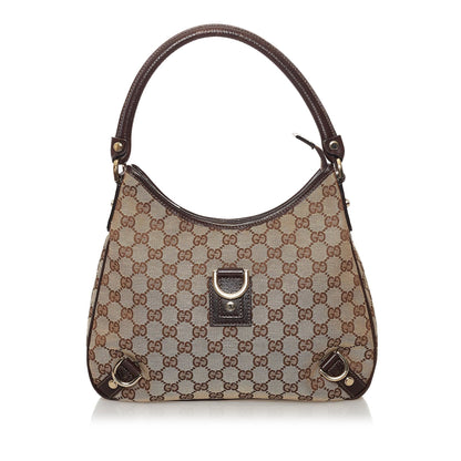 Gucci GG Canvas Abbey D-Ring Shoulder Bag (32514)