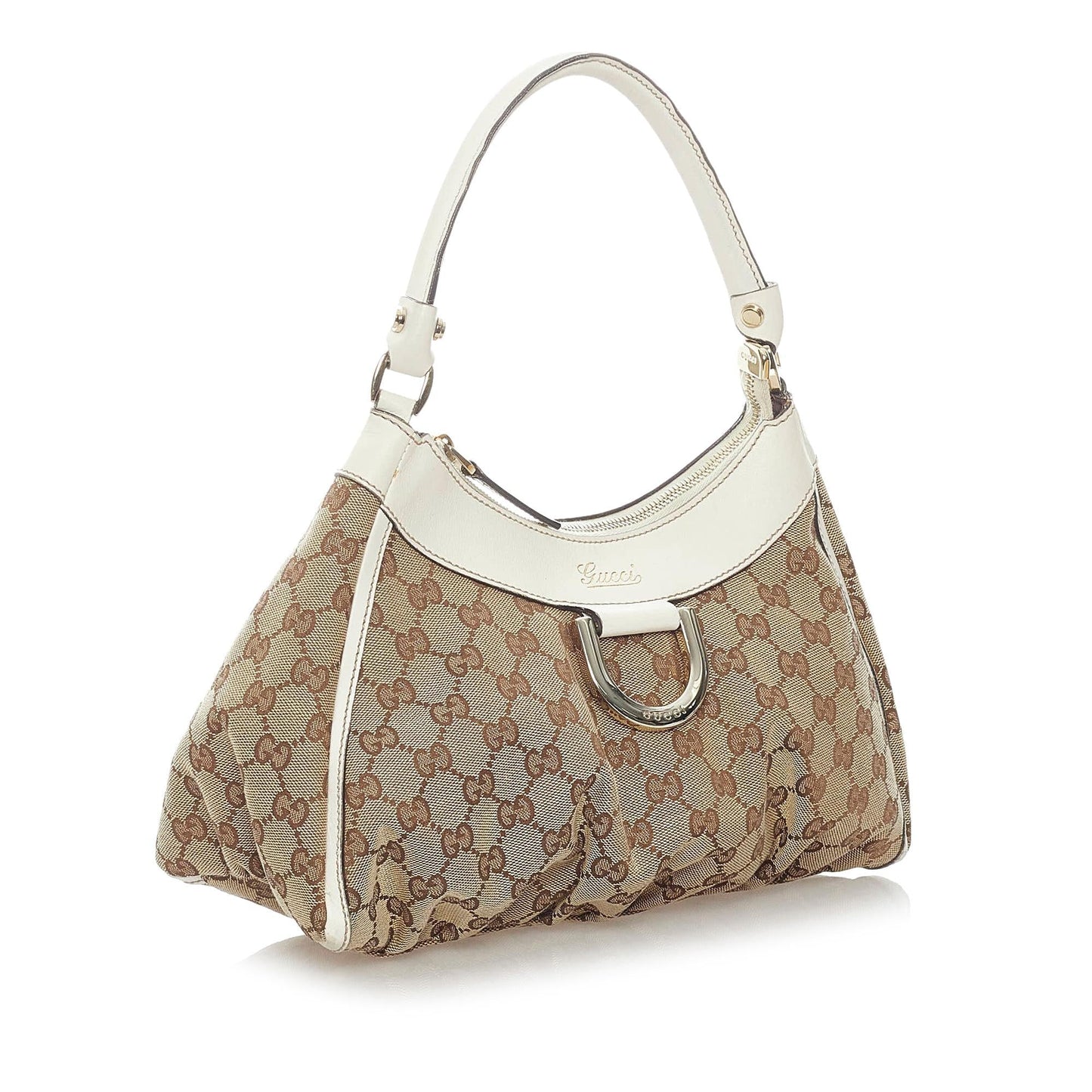 Gucci GG Canvas Abbey D-Ring Shoulder Bag (32886)