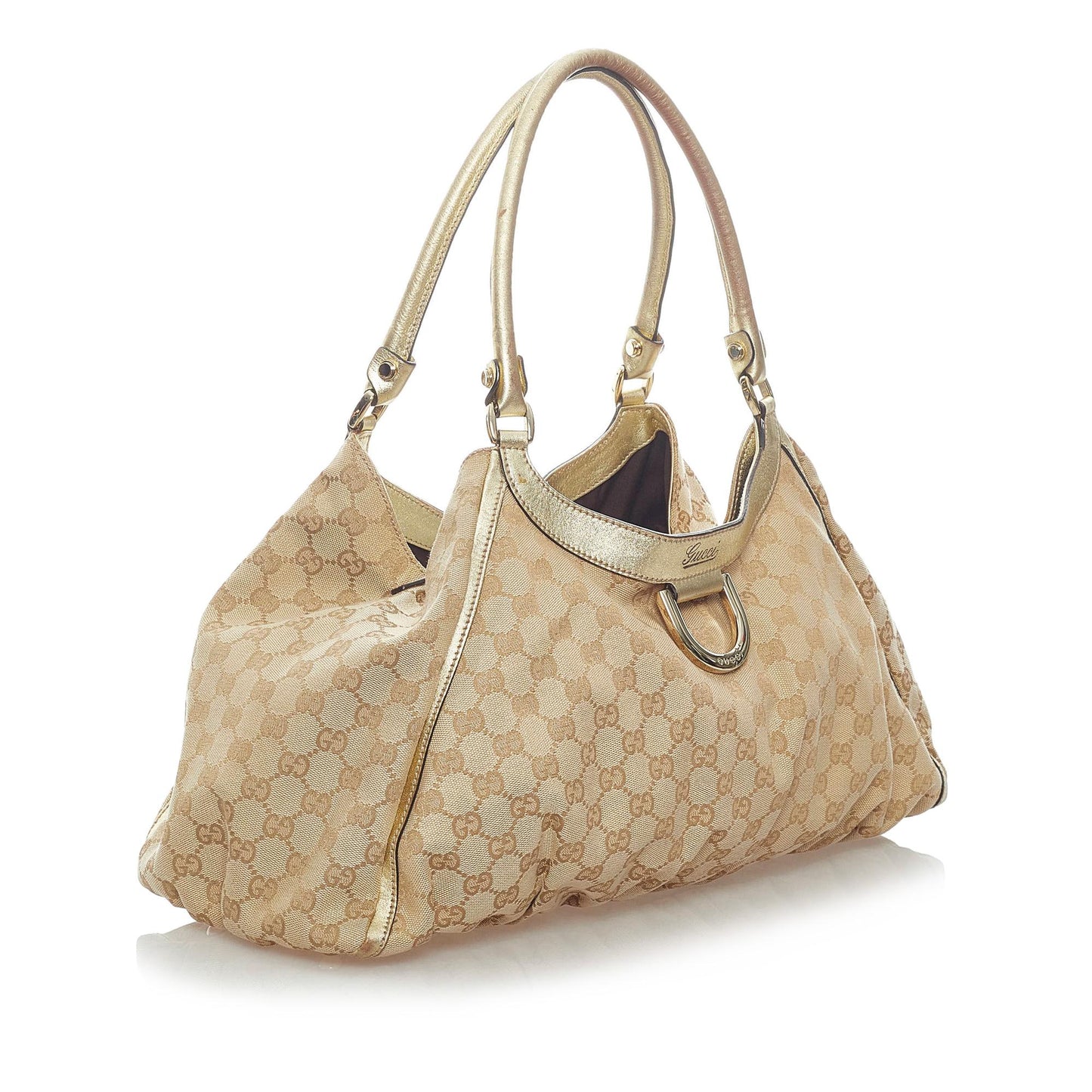 Gucci GG Canvas Abbey D-Ring Shoulder Bag (33230)