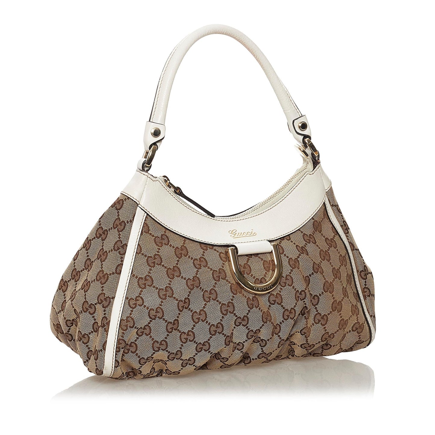 Gucci GG Canvas Abbey D-Ring Shoulder Bag (33347)