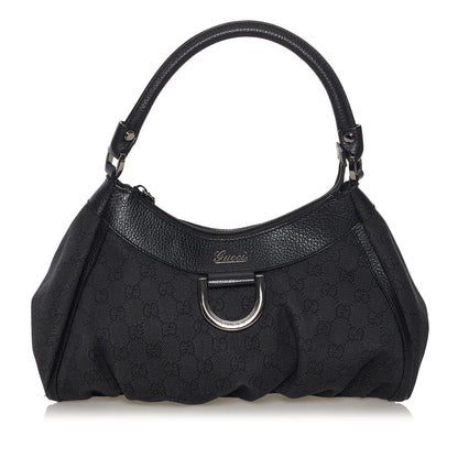Gucci GG Canvas Abbey D-Ring Shoulder Bag (33709)