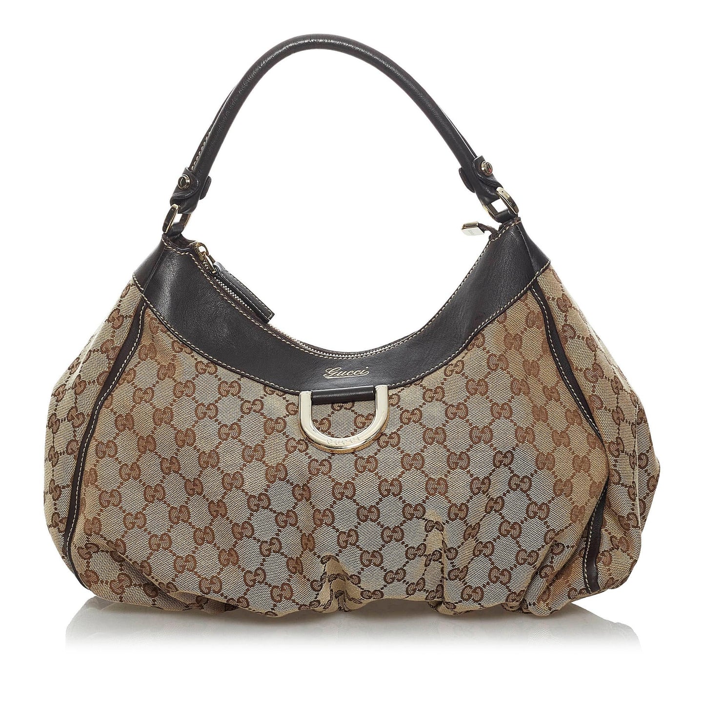 Gucci GG Canvas Abbey D-Ring Shoulder Bag (33751)