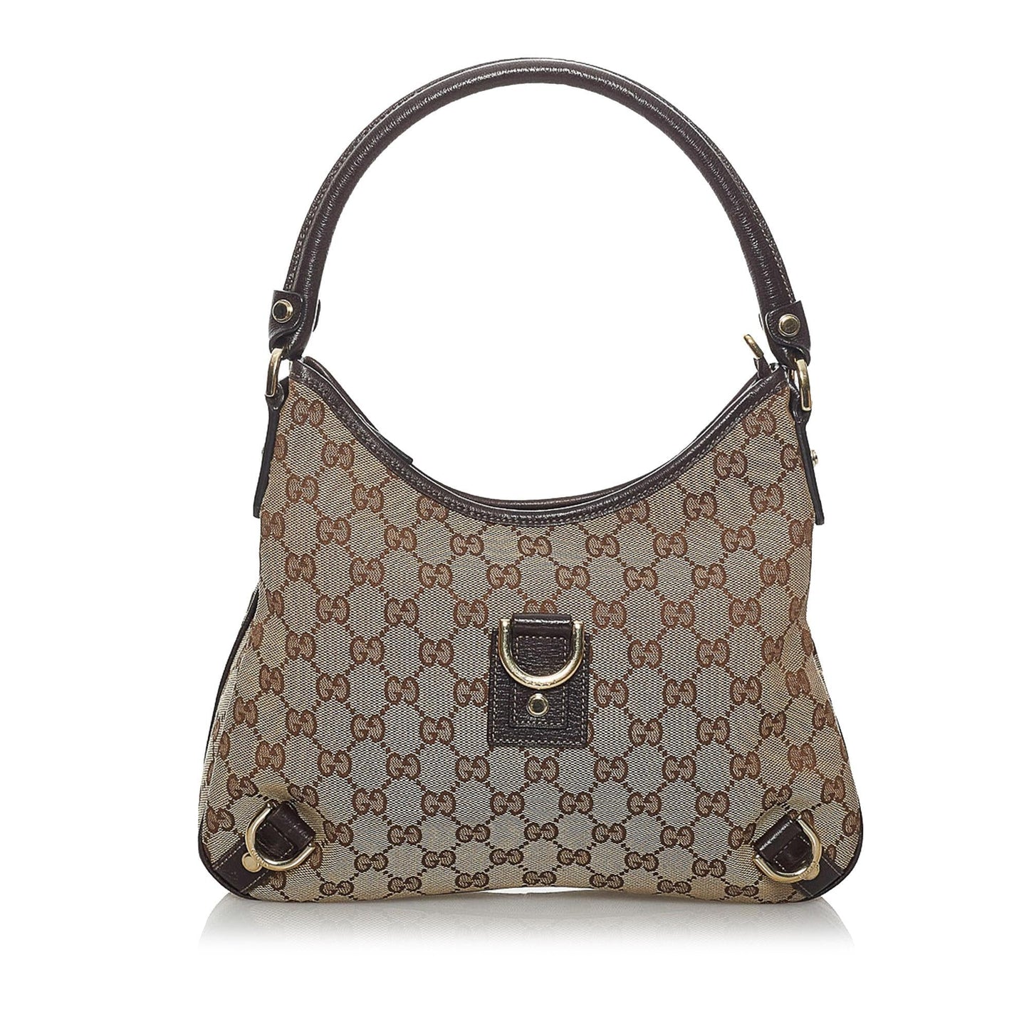 Gucci GG Canvas Abbey D-Ring Shoulder Bag (33753)