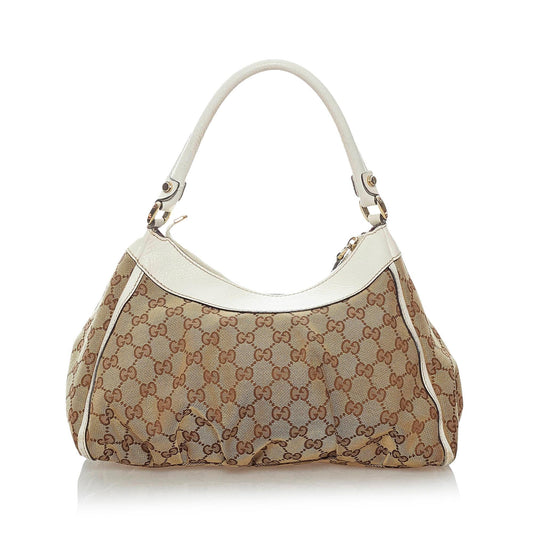 Gucci GG Canvas Abbey D-Ring Shoulder Bag (33911)