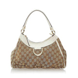 Gucci GG Canvas Abbey D-Ring Shoulder Bag (33911)