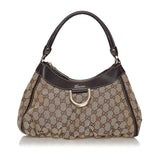 Gucci GG Canvas Abbey D-Ring Shoulder Bag (33937)