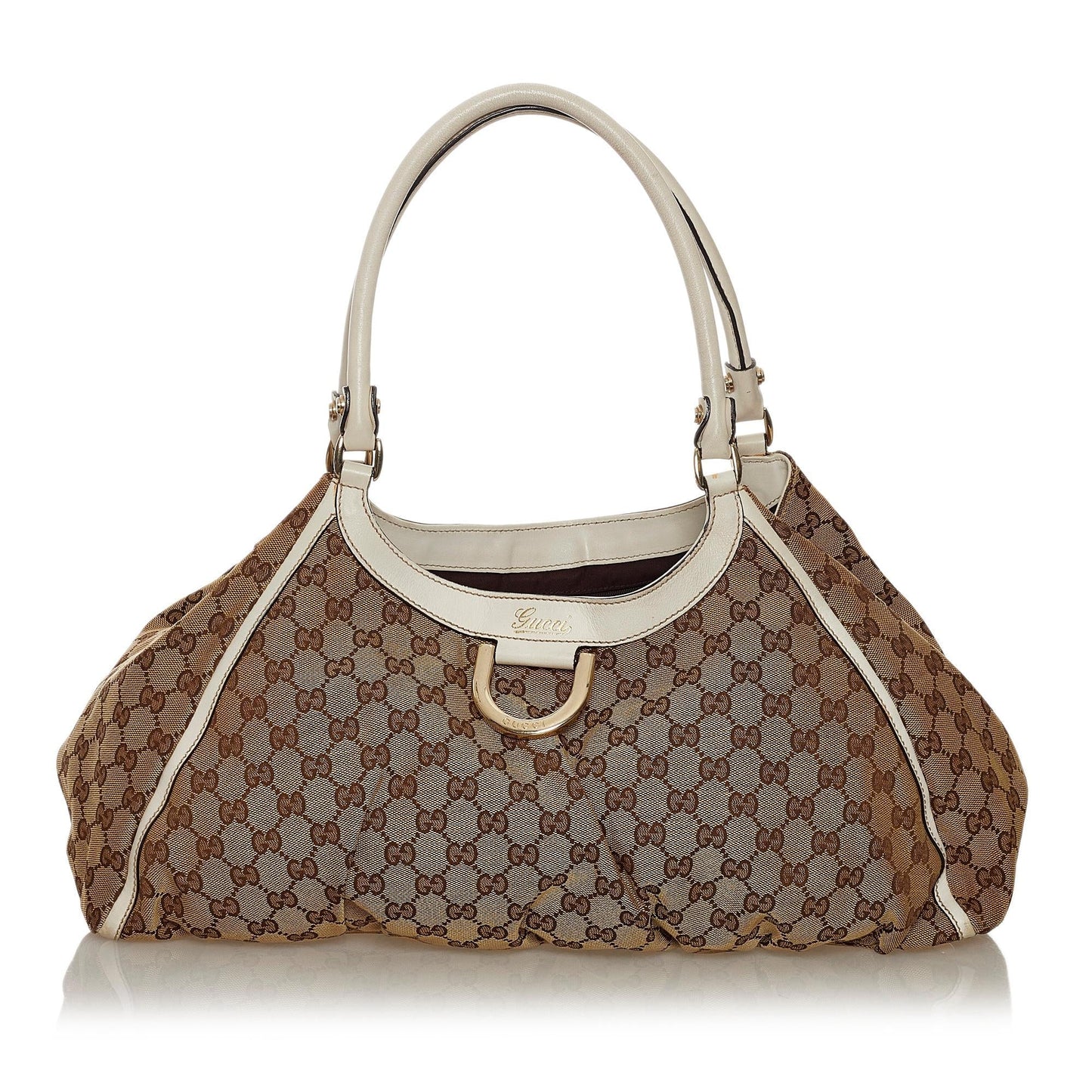 Gucci GG Canvas Abbey D-Ring Shoulder Bag (34093)
