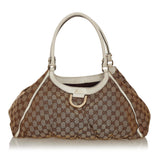 Gucci GG Canvas Abbey D-Ring Shoulder Bag (34093)