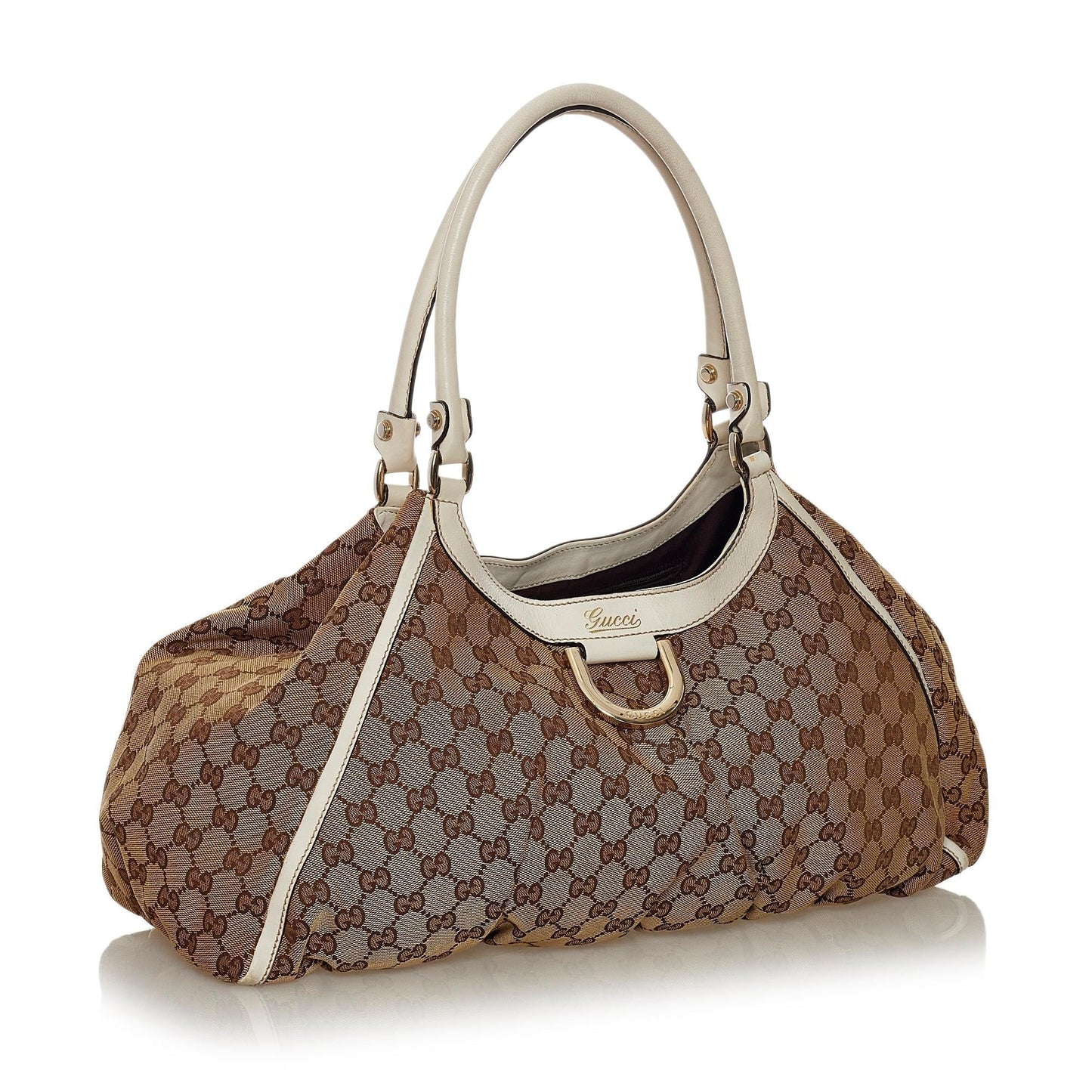 Gucci GG Canvas Abbey D-Ring Shoulder Bag (34093)