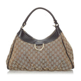 Gucci GG Canvas Abbey D-Ring Shoulder Bag (34136)