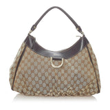Gucci GG Canvas Abbey D-Ring Shoulder Bag (34771)