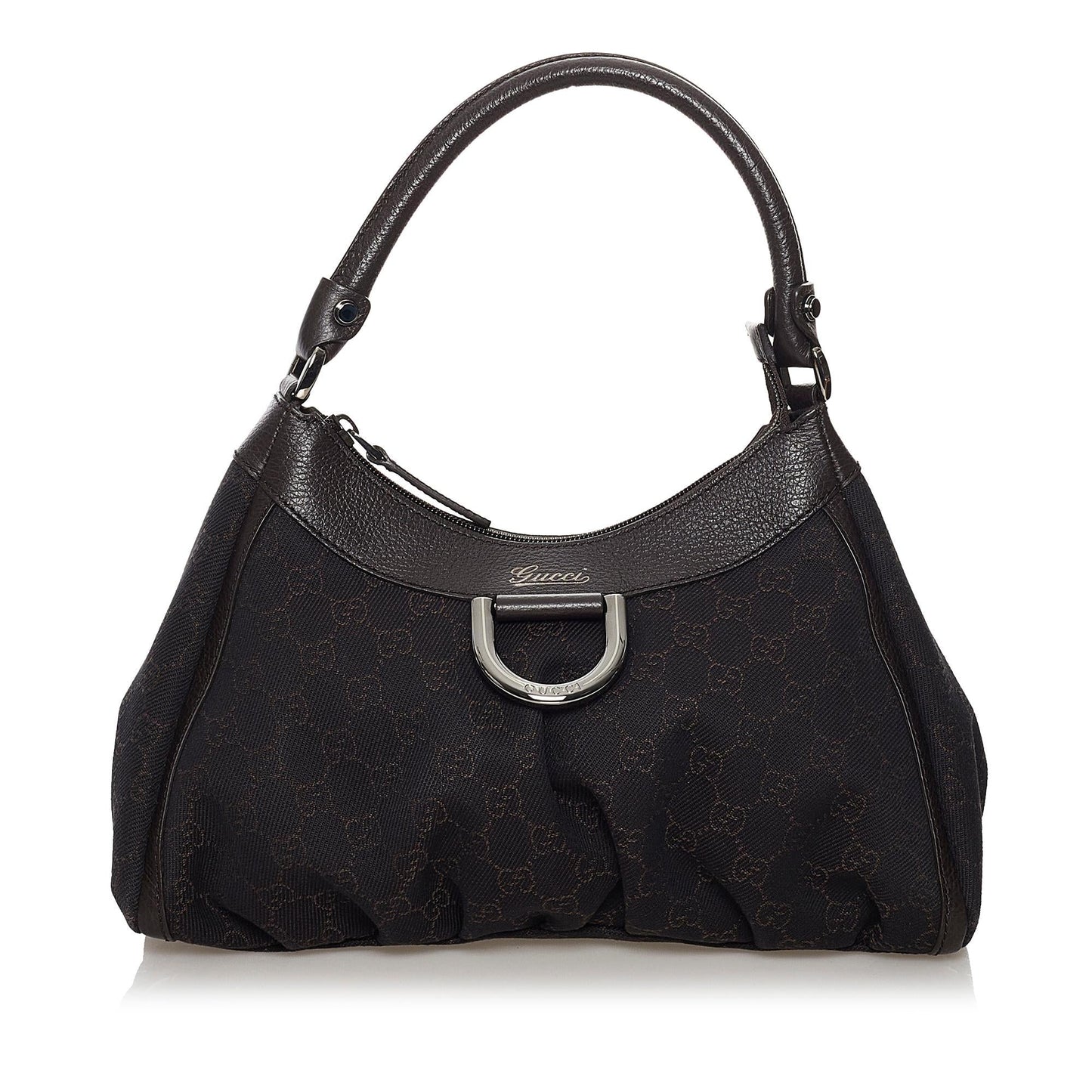 Gucci GG Canvas Abbey D-Ring Shoulder Bag (34775)