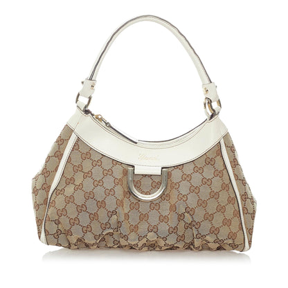 Gucci GG Canvas Abbey D-Ring Shoulder Bag (36150)