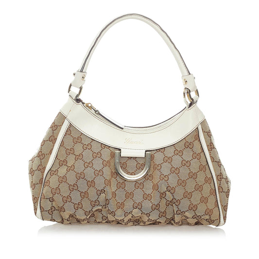 Gucci GG Canvas Abbey D-Ring Shoulder Bag (36150)