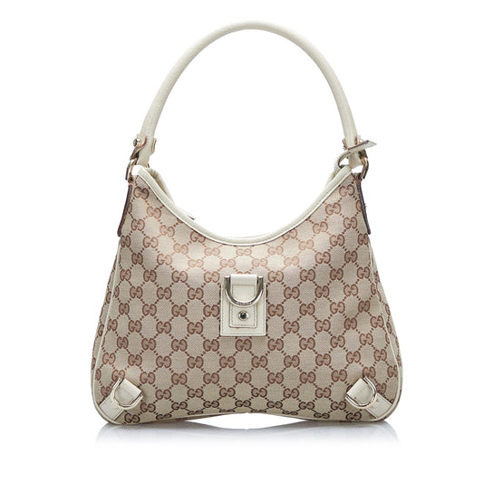 Gucci GG Canvas Abbey D-Ring Shoulder Bag (37903)