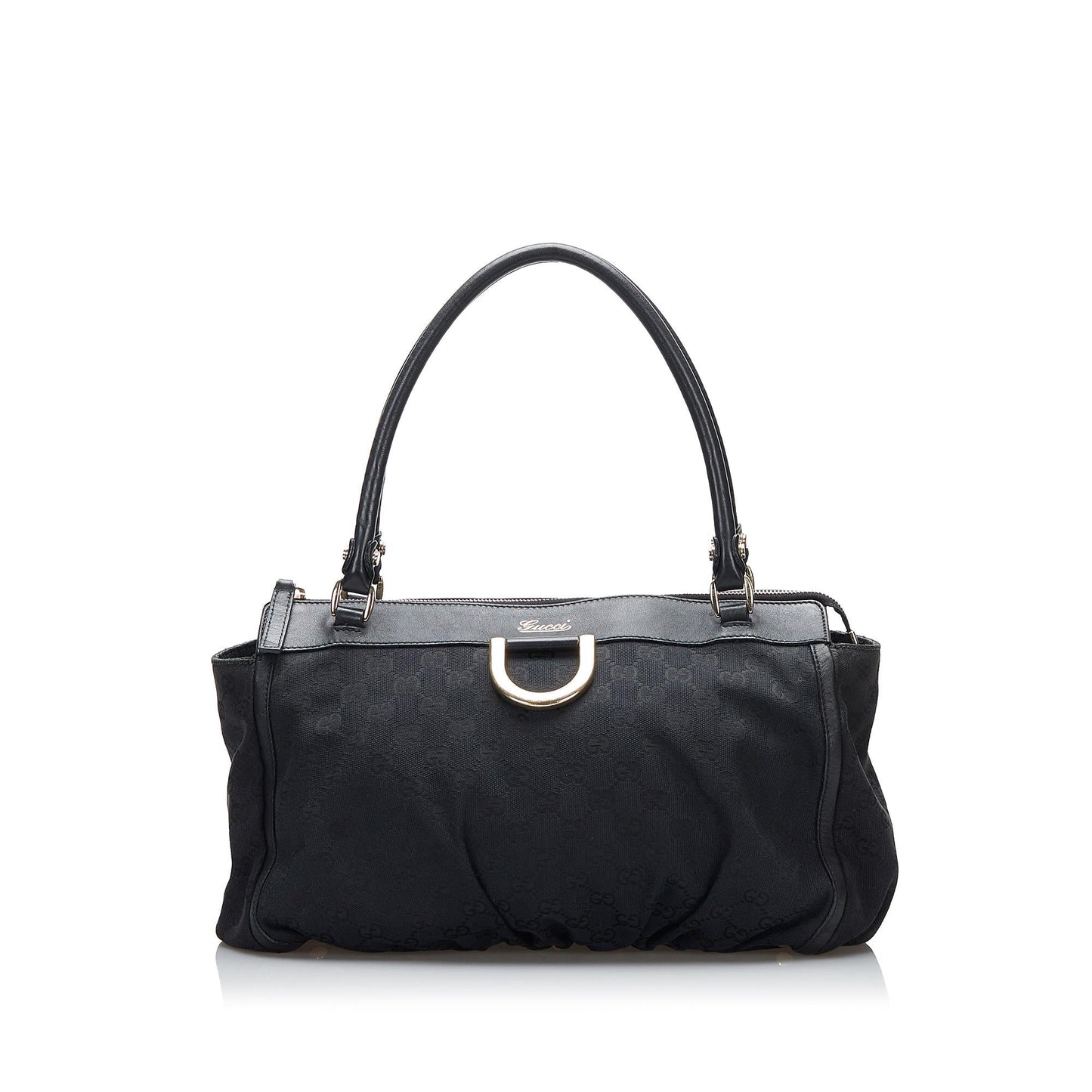 Gucci GG Canvas Abbey D-Ring Shoulder Bag (C7q6aL)