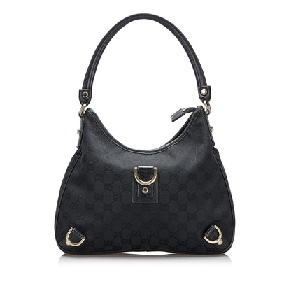 Gucci GG Canvas Abbey D-Ring Shoulder Bag (94jb7E)