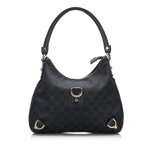 Gucci GG Canvas Abbey D-Ring Shoulder Bag (94jb7E)
