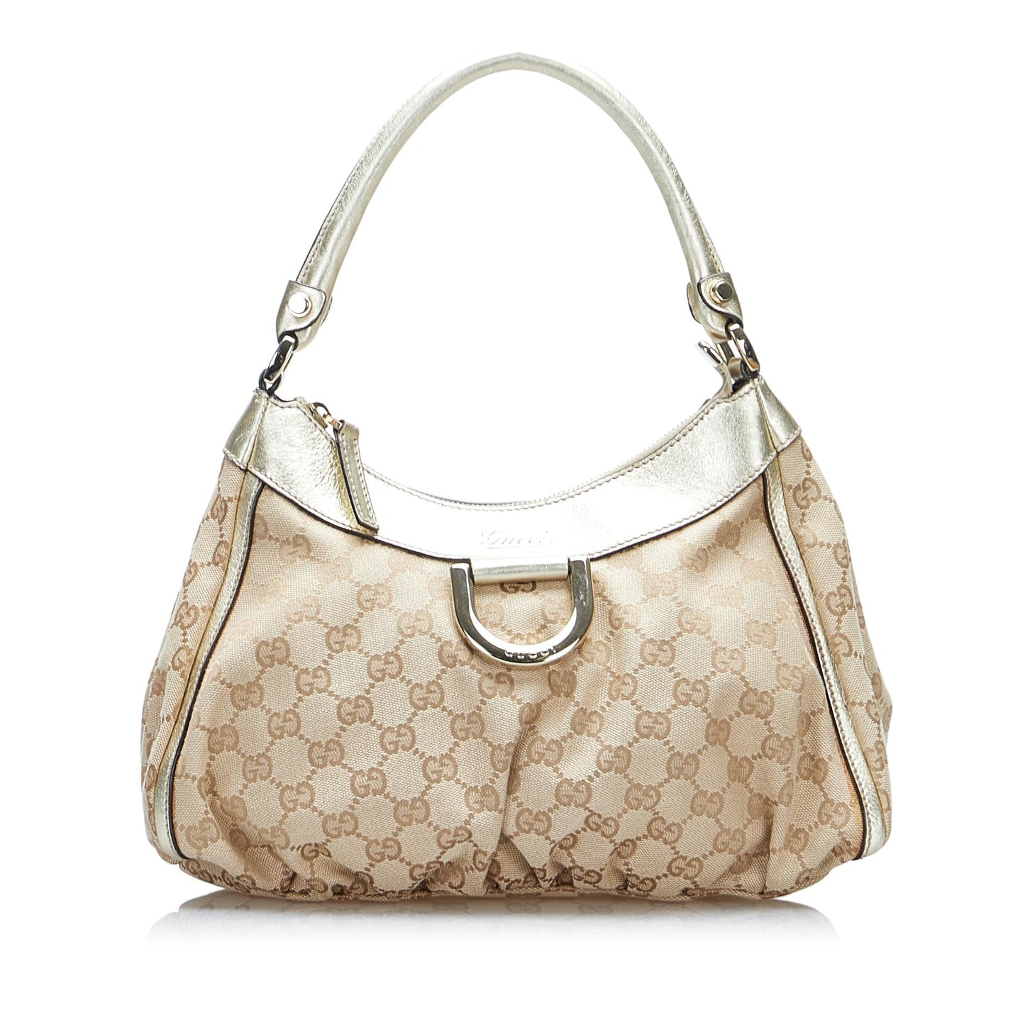 Gucci GG Canvas Abbey D Ring Shoulder Bag (MgwrDM)