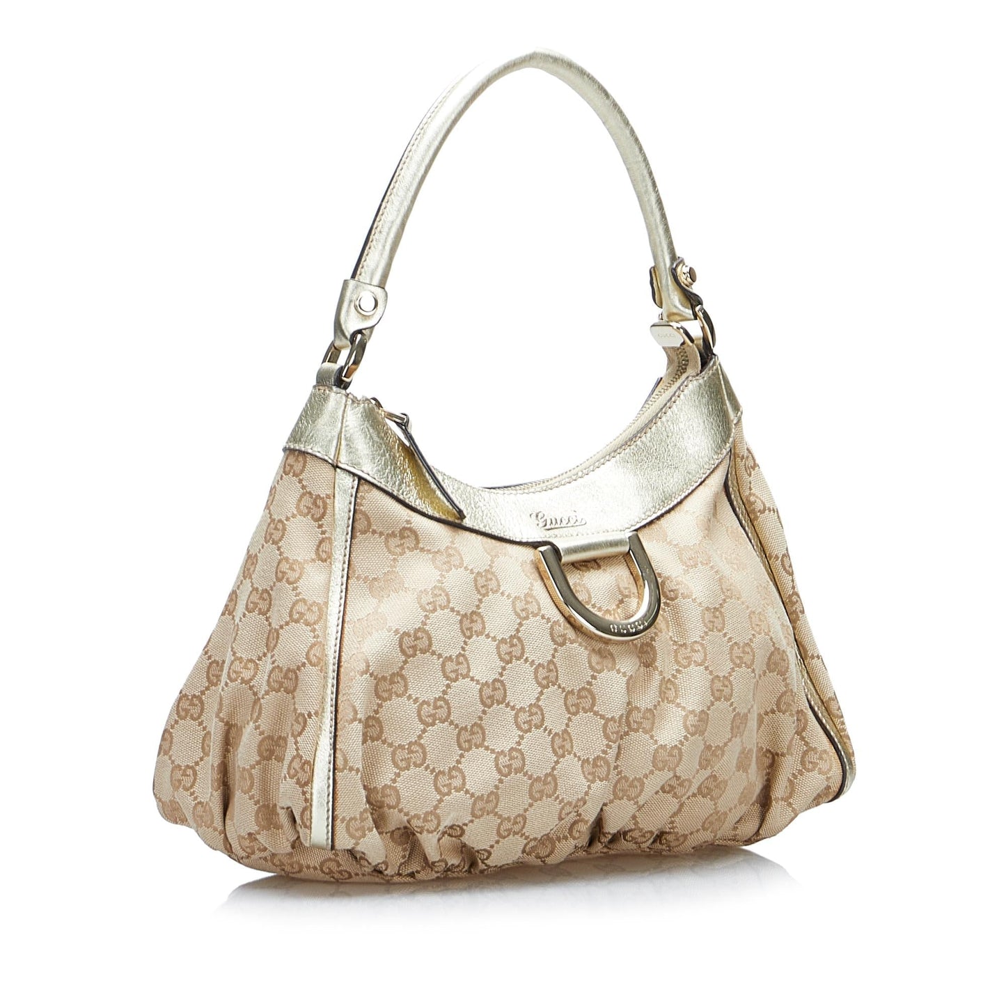 Gucci GG Canvas Abbey D Ring Shoulder Bag (MgwrDM)