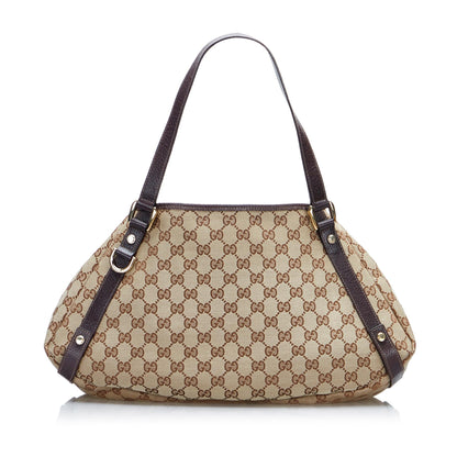 Gucci GG Canvas Abbey D-Ring Shoulder Bag (1FtxtO)